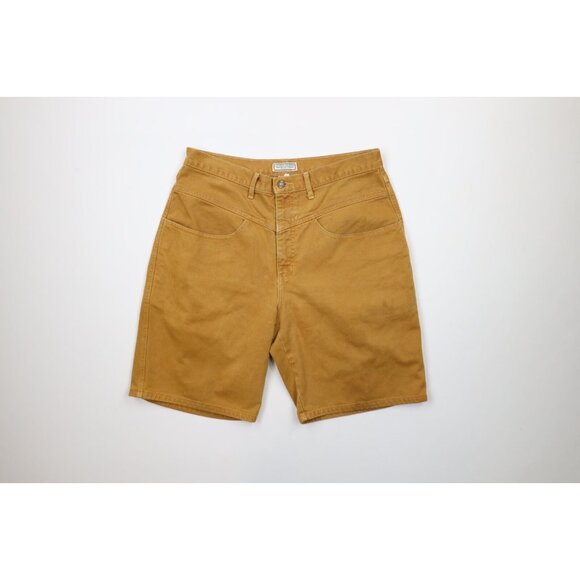 Guess Other - Vintage 90s Guess Mens 34 Distressed Denim Jean Shorts Jorts Wheat Brown USA